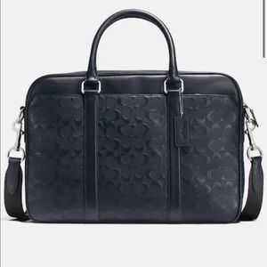 Perry Slim Brief in Signature Leather NWOT